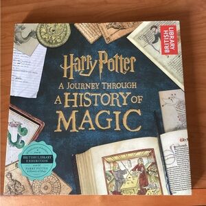 New Harry Potter A Journey Through the History of Magic Book